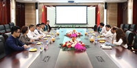 卡塔爾財政司司長薩阿德一行到訪寶鷹集團(tuán)洽談合作