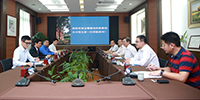 古少明主席、古樸副總裁一行赴廣東外語外貿(mào)大學(xué)洽談校企合作
