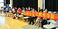 集團羽毛球代表隊在社區(qū)羽毛球?qū)官惾〉抿溔顺煽? /></div>
					<div   id=