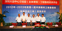 中國建設魯班獎專家組蒞臨我集團工程現(xiàn)場復查